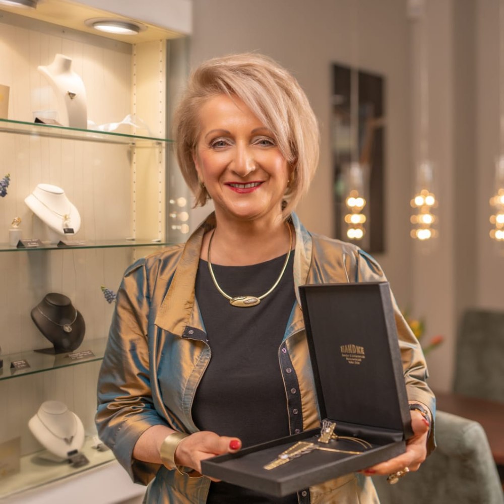Sabine Stohr-Koitzsch — Inhaberin von Handke Juwelier und Goldschmiede